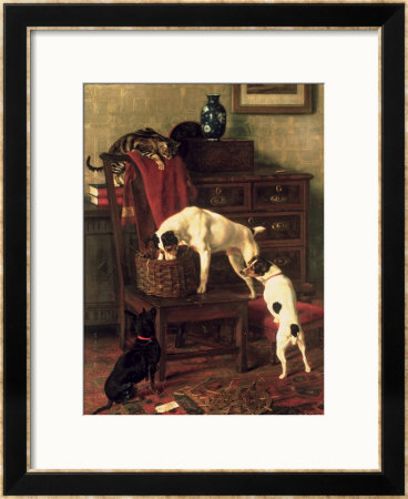 A Discreet Inquiry: Don't Disturb Me At The Royal Academy, 1896 by Rupert Arthur Dent Pricing Limited Edition Print image