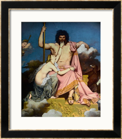 Jupiter And Thetis by Jean-Auguste-Dominique Ingres Pricing Limited Edition Print image