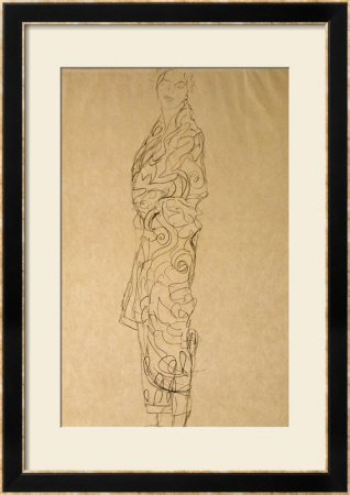 Woman In A Kimono by Gustav Klimt Pricing Limited Edition Print image