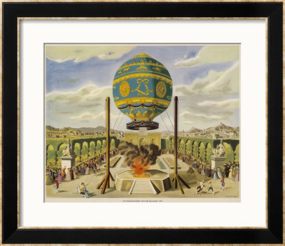 Montgolfier Ist Manned by Lupton Pricing Limited Edition Print image