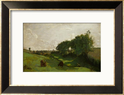 The Valley by Jean-Baptiste-Camille Corot Pricing Limited Edition Print image