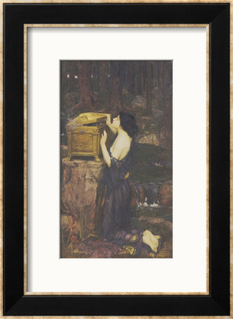 Pandora by John William Waterhouse Pricing Limited Edition Print image