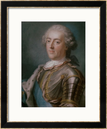 Portrait Of Louis Xv King Of France by Gustav Lundberg Pricing Limited Edition Print image