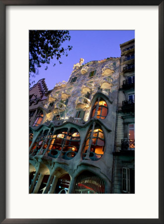 Casa Batllo, Exterior, Barcelona, Spain by John Banagan Pricing Limited Edition Print image