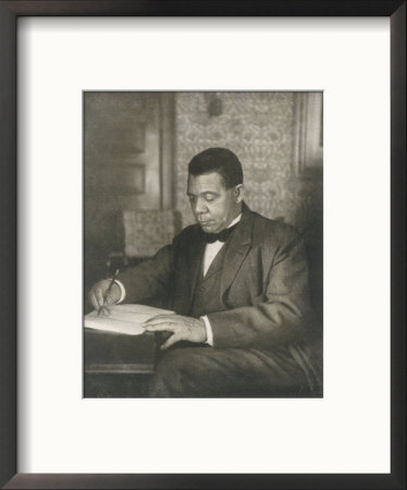 Booker T Washington American Educator Born A Slave by Underwood & Underwood Pricing Limited Edition Print image