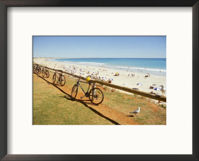 Mountain Bikes And Cable Beach, Broome by Ernest Manewal Pricing Limited Edition Print image