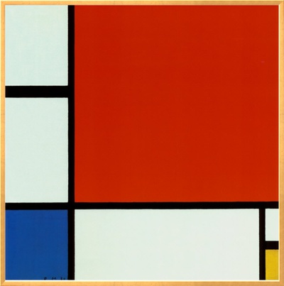 Composition With Red Blue Yellow by Piet Mondrian Pricing Limited Edition Print image