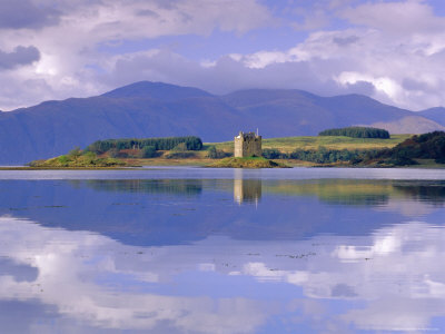 Dunstaffnage Castle, Near Oban, Highlands Region, Scotland, Uk, Europe by Gavin Hellier Pricing Limited Edition Print image