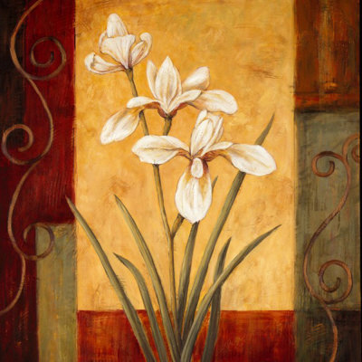 White Irises by Leanne Noble Pricing Limited Edition Print image