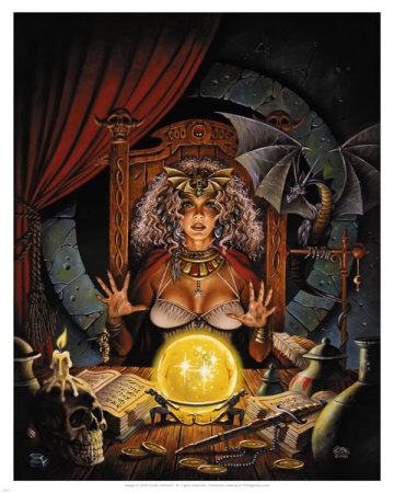 Crystal Visions by Clyde Caldwell Pricing Limited Edition Print image