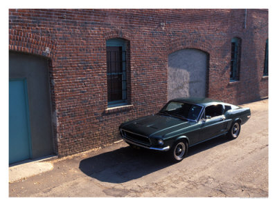 1968 Ford Mustang Gt by David Newhardt Pricing Limited Edition Print image