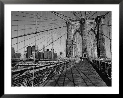 Across Brooklyn Bridge by Trefor Ball Pricing Limited Edition Print image