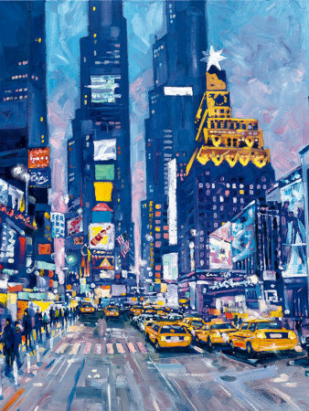 Times Square, New York City by Roy Avis Pricing Limited Edition Print image