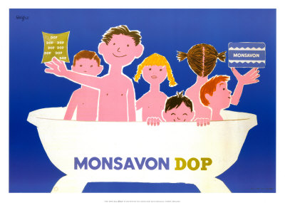 Dop Monsavon by Raymond Savignac Pricing Limited Edition Print image