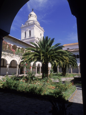 Monastery Of St. Augustine, Quito, Ecuador by Erwin Nielsen Pricing Limited Edition Print image
