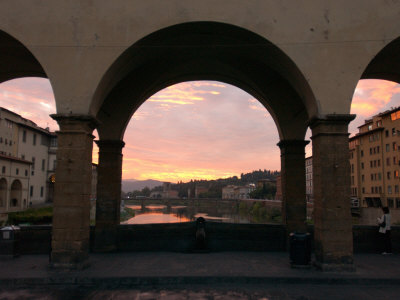 Ponte Vecchio, Florence, Italy by Keith Levit Pricing Limited Edition Print image