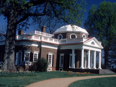 Virginia, Monticello, Exterior by Everett Johnson Pricing Limited Edition Print image