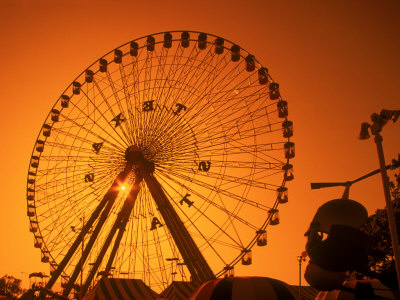 Ferris Wheel At The Texas State Fair, Tx by Scott Berner Pricing Limited Edition Print image
