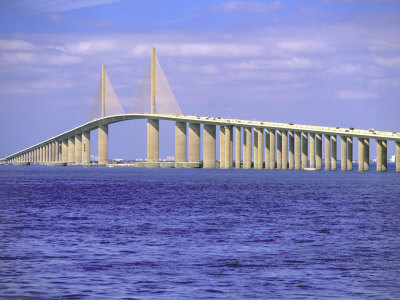 Saint Petersburg, Florida, Sunshin Skyway Bridge by John Coletti Pricing Limited Edition Print image