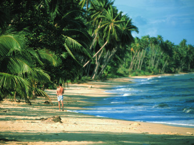 Father And Child At Beach, Thailand by Jacob Halaska Pricing Limited Edition Print image