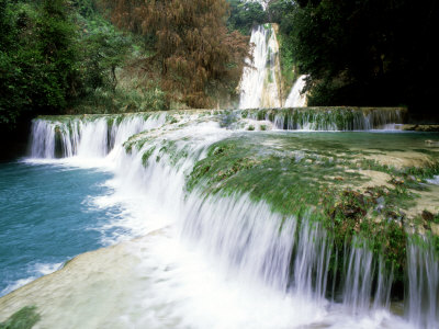 Minas Viejas Waterfalls, San Luis Potosi, Mexico by Patricio Robles Gil Pricing Limited Edition Print image