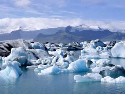 Jokulsarlon, Lagoon Of Icebergs, Se Iceland by John Coletti Pricing Limited Edition Print image