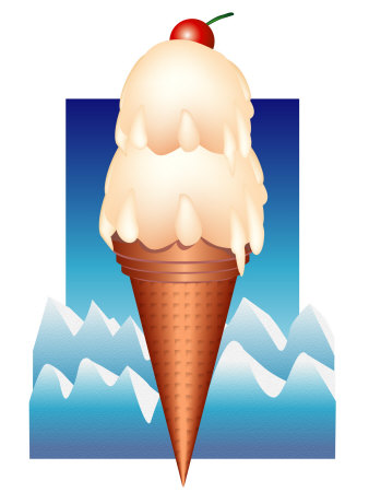 Ice Cream And Cone by Tony Vita Pricing Limited Edition Print image