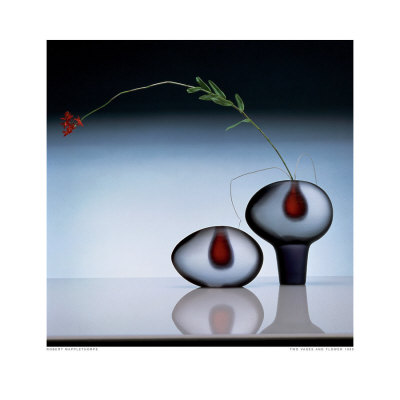 Two Vases And Flower, C.1985 by Robert Mapplethorpe Pricing Limited Edition Print image