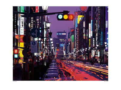 Tokyo, Japan by Sieja Tajima Pricing Limited Edition Print image