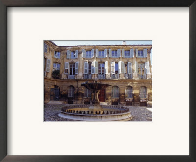 Place D'albertas, Aix En Provence, Provence, France, Europe by John Miller Pricing Limited Edition Print image