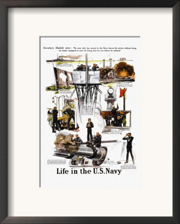 Life In The U.S. Navy, C.1917 by Herbert Meyer Pricing Limited Edition Print image