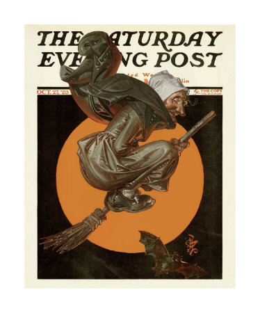 Witches Night Out, C.1923 by Joseph Christian Leyendecker Pricing Limited Edition Print image