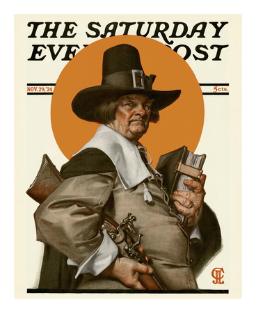 Pilgrim, C.1924 by Joseph Christian Leyendecker Pricing Limited Edition Print image