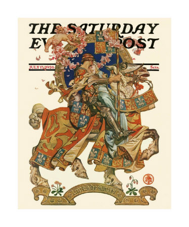 Knight In Shining Armor, C.1926 by Joseph Christian Leyendecker Pricing Limited Edition Print image