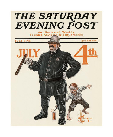 Fourth Of July, C.1911 by Joseph Christian Leyendecker Pricing Limited Edition Print image