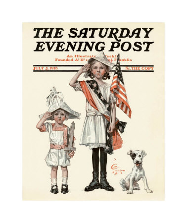 Fourth Of July, C.1913 by Joseph Christian Leyendecker Pricing Limited Edition Print image