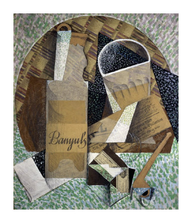 Bottle Of Banyuls by Juan Gris Pricing Limited Edition Print image