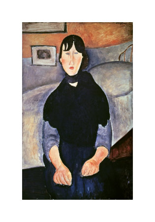 La Fille Du Peuple by Amedeo Modigliani Pricing Limited Edition Print image