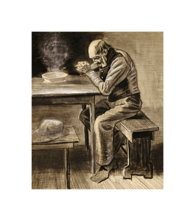 The Prayer by Vincent Van Gogh Pricing Limited Edition Print image