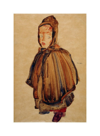 Woman With Bonnet by Egon Schiele Pricing Limited Edition Print image