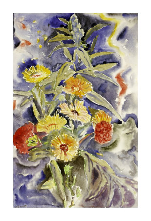 Spray Of Flowers by Charles Demuth Pricing Limited Edition Print image