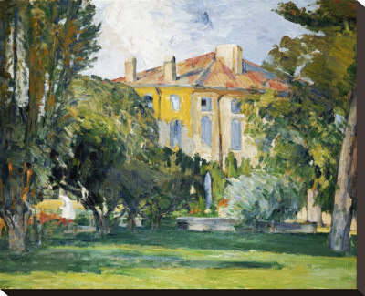 The House At Jas De Bouffan by Paul Cézanne Pricing Limited Edition Print image