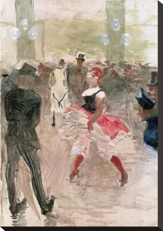 At The Elysee, Montmartre by Henri De Toulouse-Lautrec Pricing Limited Edition Print image