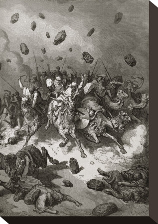 Flight Of The Canaanites by Gustave Dore Pricing Limited Edition Print image