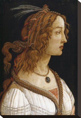 Portrait Of A Young Woman by Sandro Botticelli Pricing Limited Edition Print image
