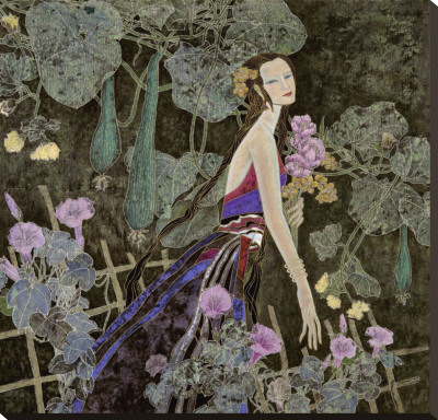 Goddess Of Flowers Series, No. 2 by Hua Long Pricing Limited Edition Print image