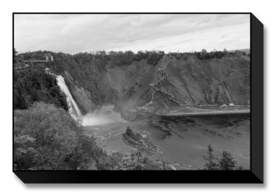 Montmorency Falls, Quebec, Canada by Bill Perlmutter Pricing Limited Edition Print image