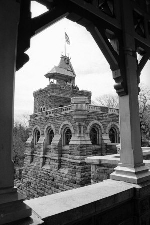 Belvedere Castle Ii, Central Park, New York City by Bill Perlmutter Pricing Limited Edition Print image