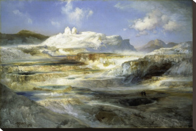 Jupiter Terrace, Yellowstone by Thomas Moran Pricing Limited Edition Print image