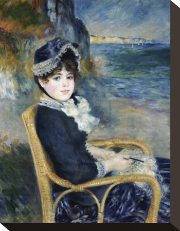 By The Seashore by Pierre-Auguste Renoir Pricing Limited Edition Print image